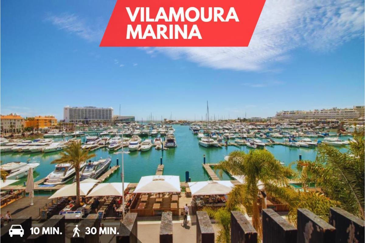 Sea-Front 1' Min! - Apartment With Ac & Wifi Quarteira Eksteriør billede